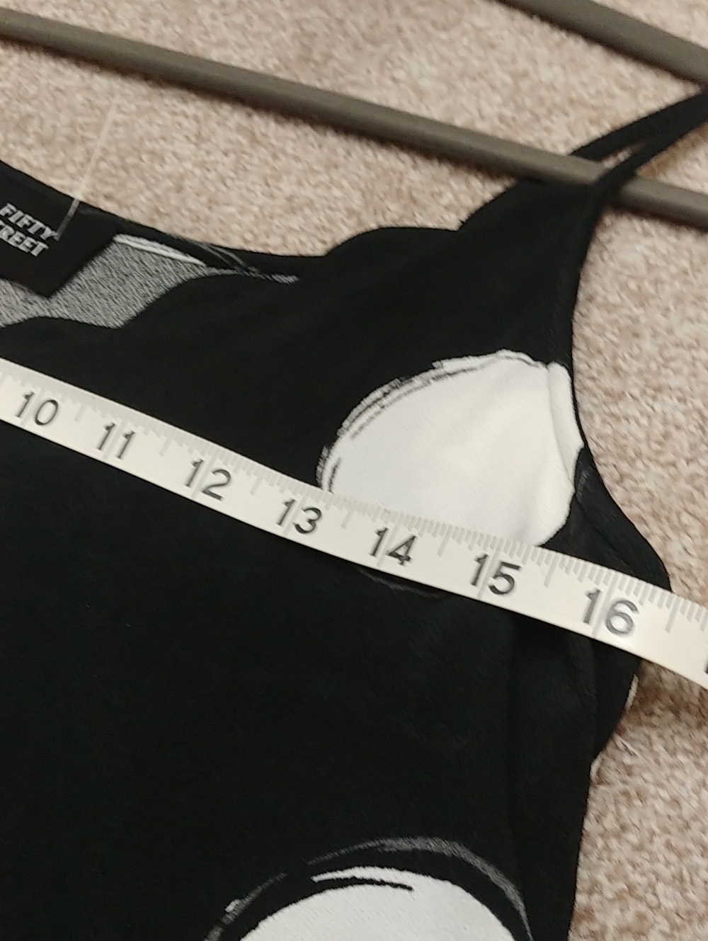 Fifty Street black polka dot crop top - Picture 10 of 11
